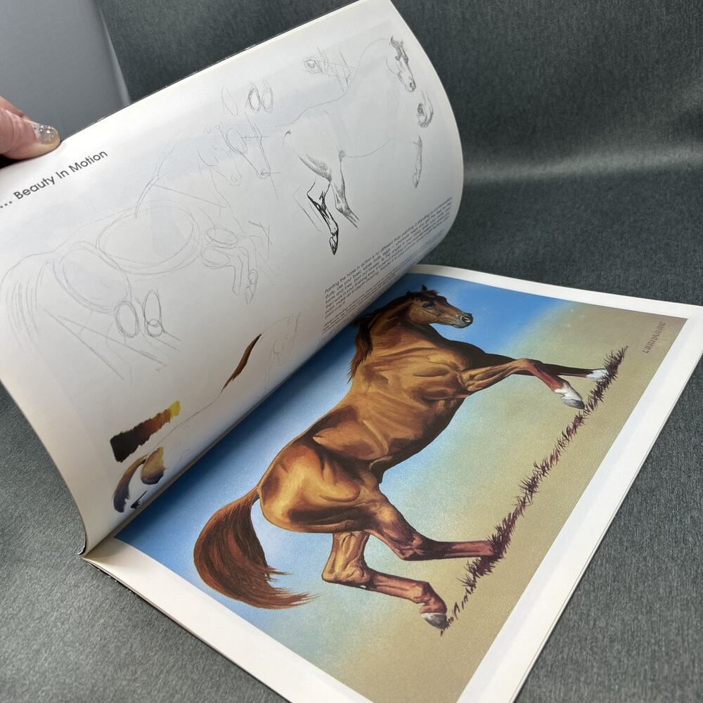 Horses Walter Foster Learn to Paint Step by Step Oil Painting Art Guide HT228 - Picture 3 of 8